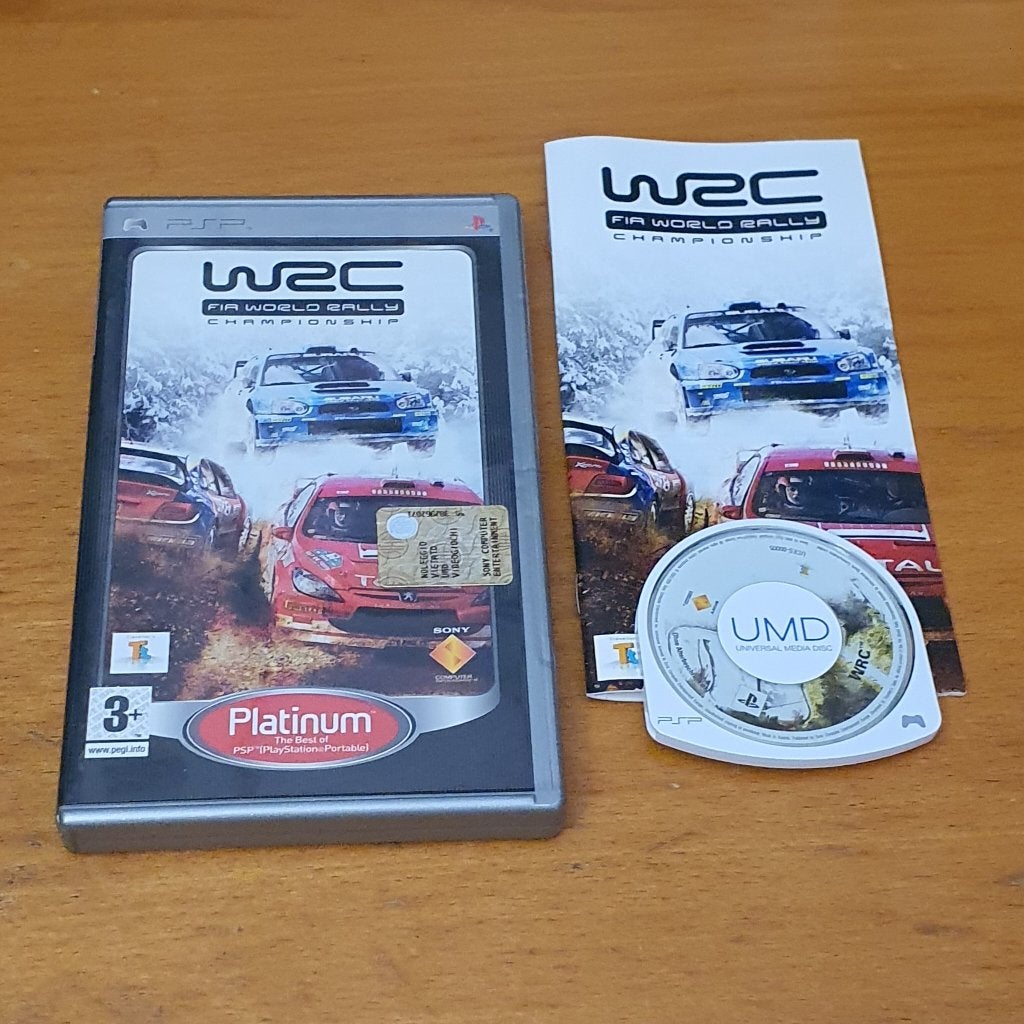 PSP | WRC Fia World Rally Championship, Spelcomputers en Games, Games | Sony PlayStation Portable, Gebruikt, 1 speler, Racen en Vliegen