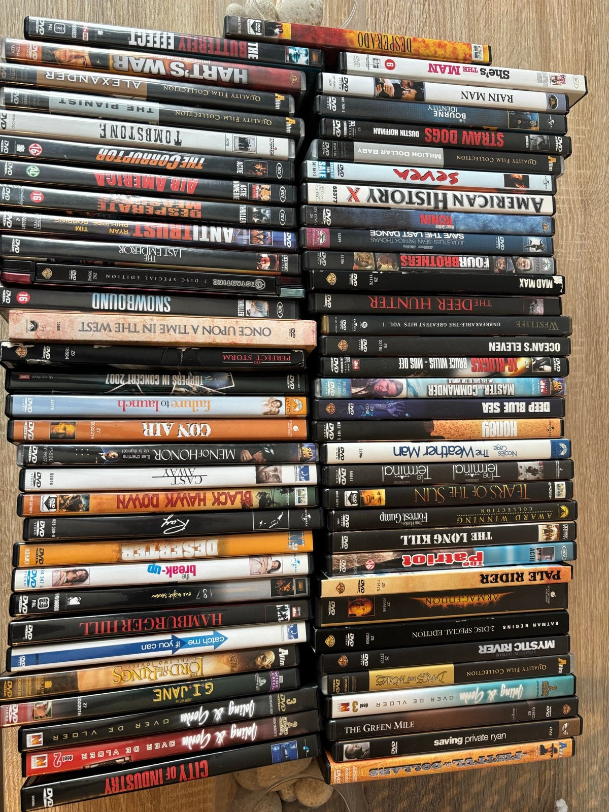 65 diverse DVD films - Actie, Drama, Thriller, Vanaf 16 jaar, Nederlands, Ophalen of Verzenden, Gebruikt