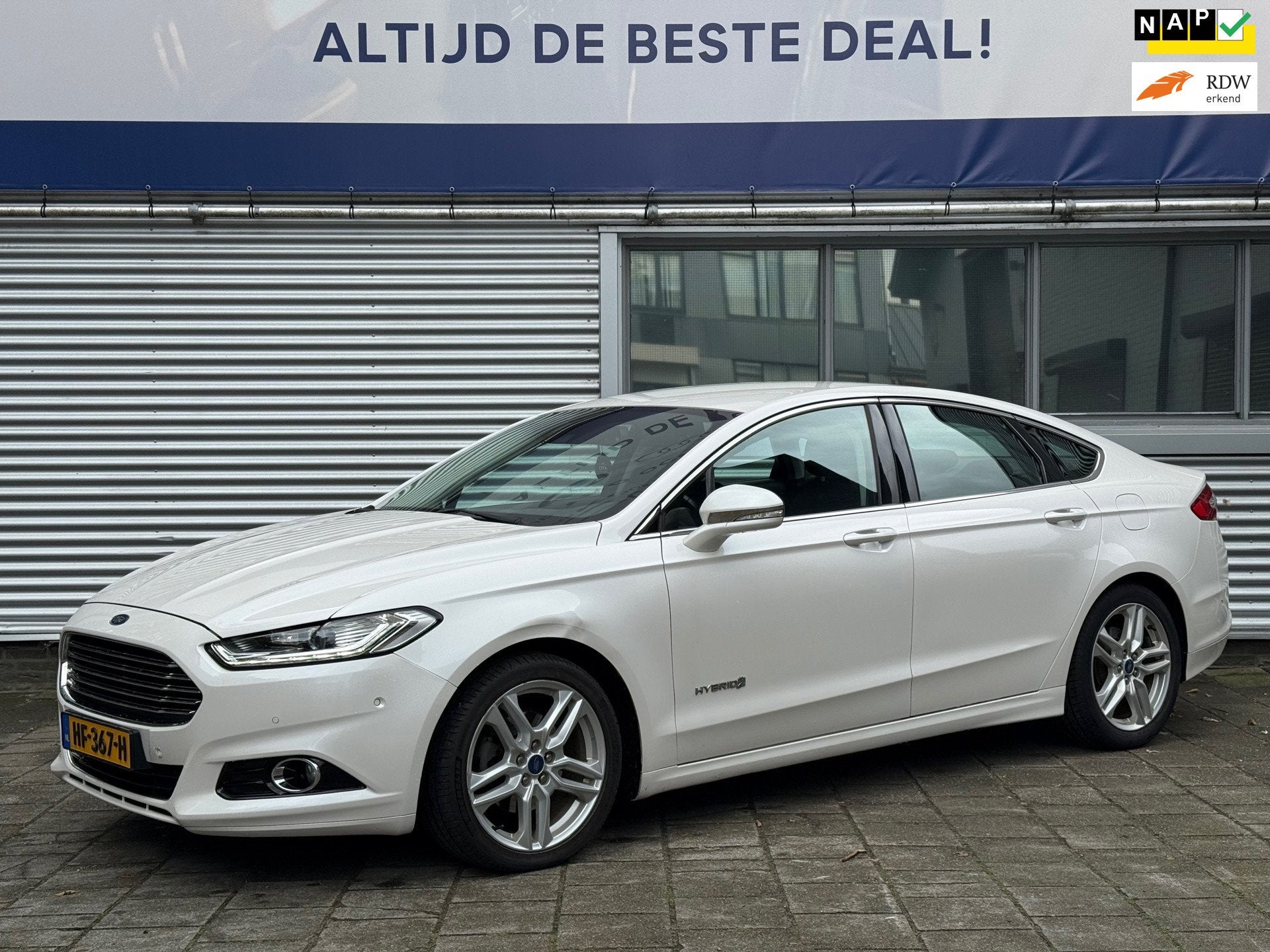 Ford Mondeo 2.0 IVCT HEV Titanium l Automaat l Volledig Onde, Auto's, Ford, Dealer onderhouden, Stof, Gebruikt, 4 cilinders