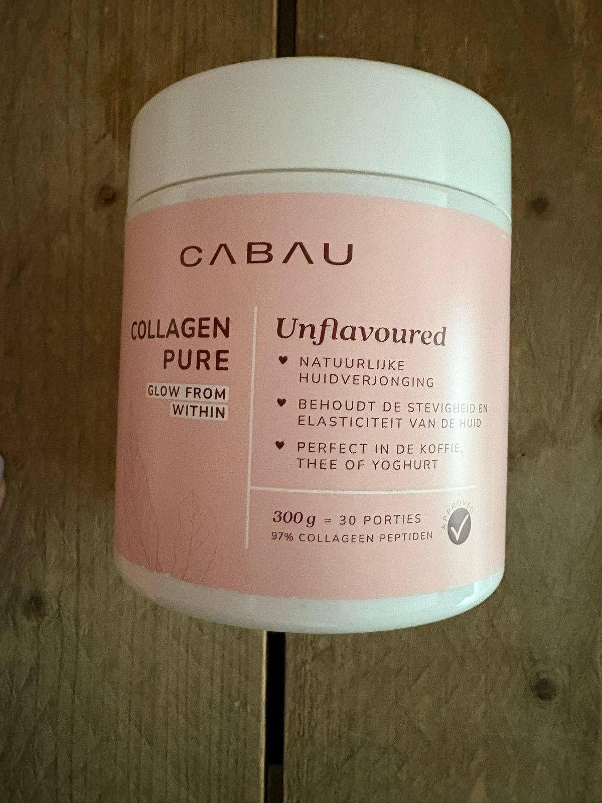 Cabau Collagen Pure Unflavoured - Ongeopend, Sport en Fitness, Gezondheidsproducten en Wellness, Ophalen of Verzenden, Nieuw, Poeder of Drank