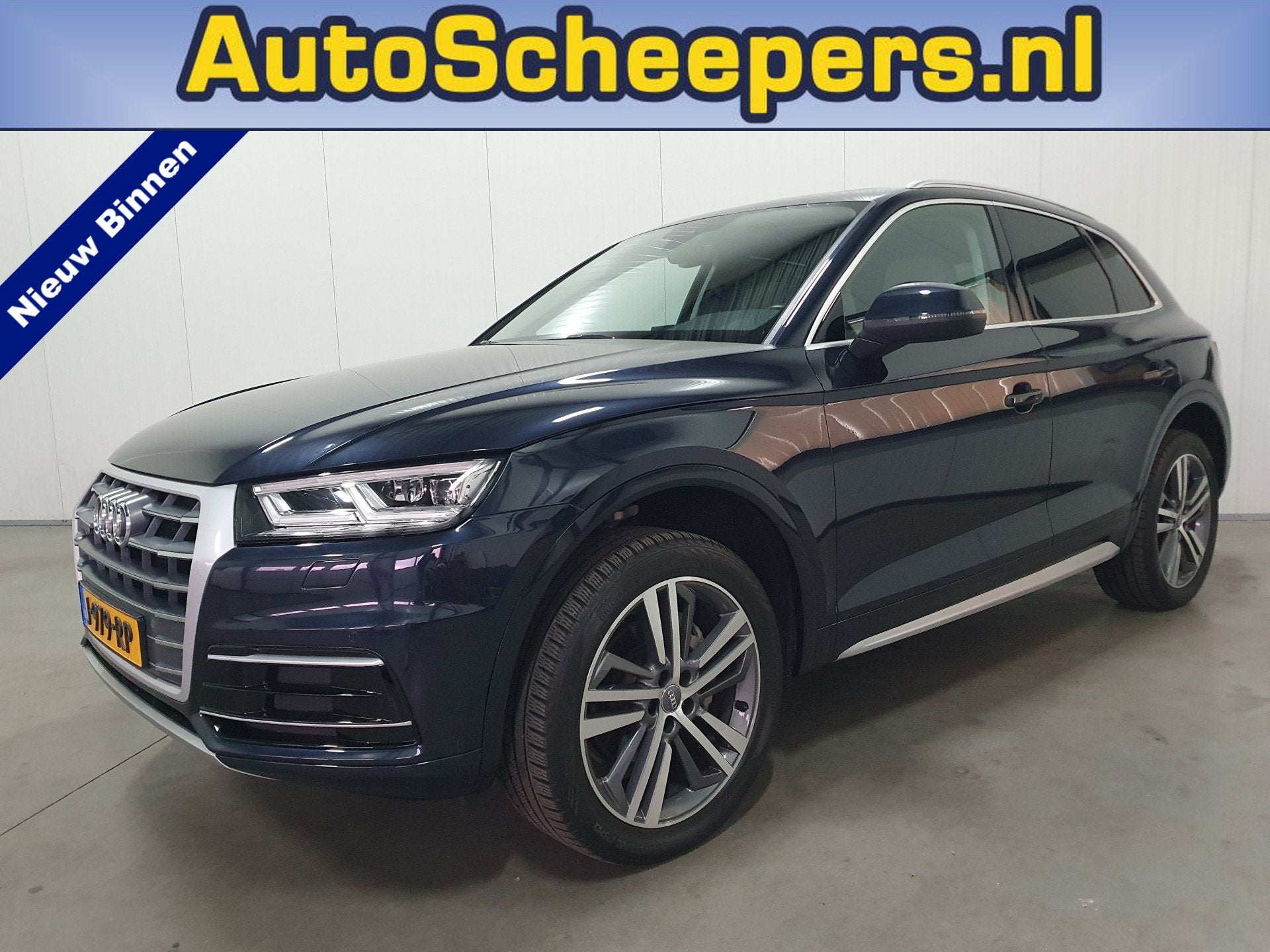 Audi Q5 2.0 TFSI quattro Sport PANO/NAVI/STOELVENT/LEDER/LMV, Auto's, Audi, Automaat, 1780 kg, 15 km/l, Gebruikt