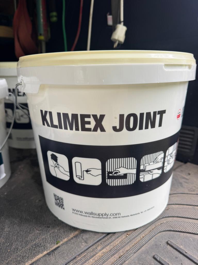 Klimex joint (voegmortel zandkleur 15 kg), Ophalen, Zo goed als nieuw, Wit