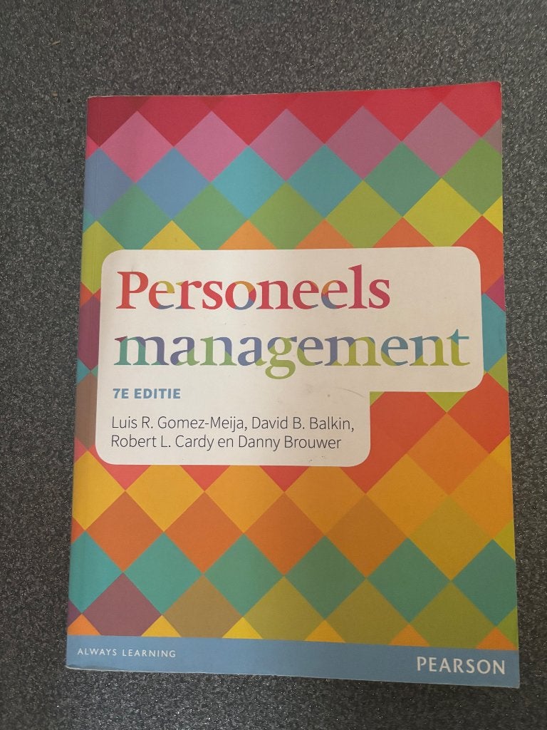 Personeelsmanagement HBO schoolboek, Overige vakken, Pearson, Verzenden, Zo goed als nieuw