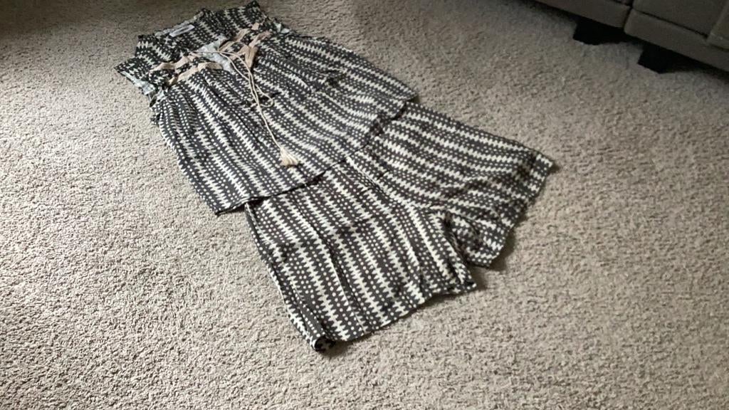 Co’couture zomersetje maat L, Kleding | Dames, Ophalen of Verzenden, Zo goed als nieuw, Kort