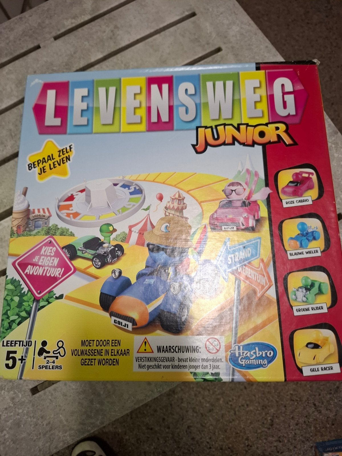 Levensweg Junior Bordspel - Zo goed als nieuw, Ophalen of Verzenden, Hasbro, Nvt, Nvt