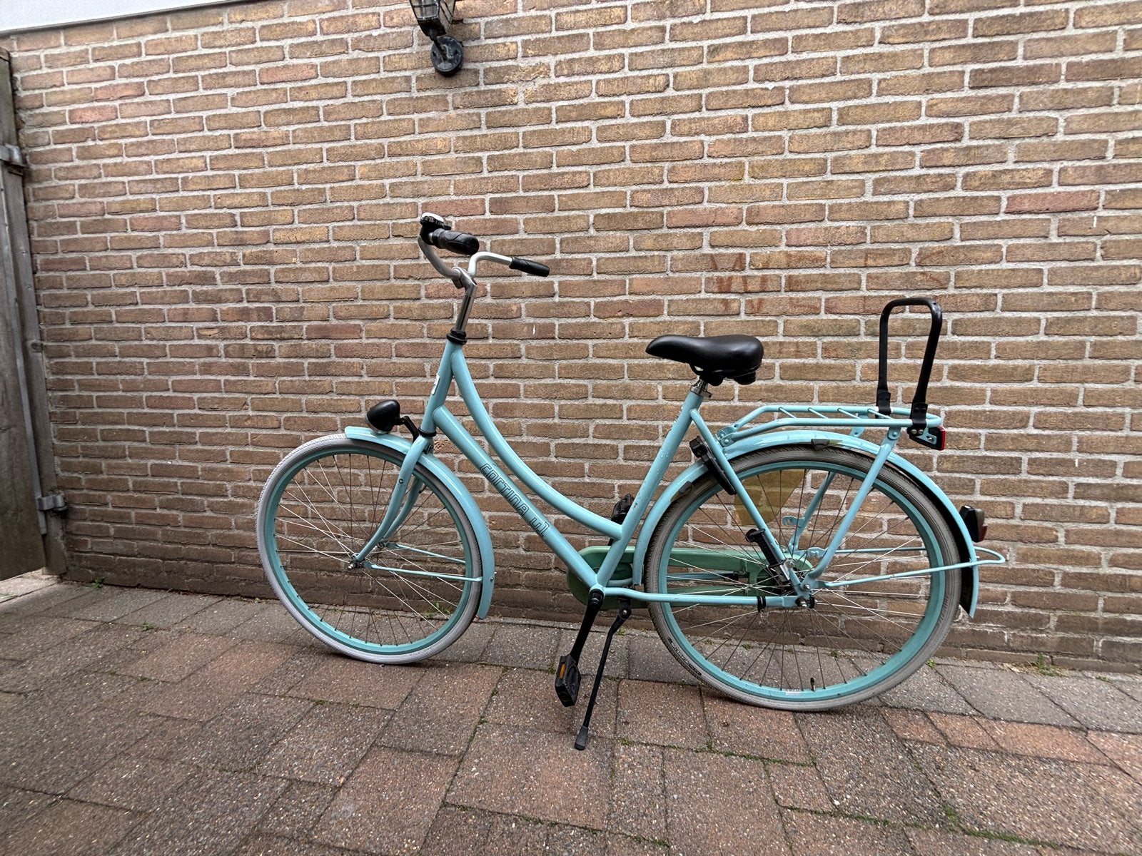 Batavus Cortina Damesfiets - Lichtblauw, Fietsen en Brommers, Fietsen | Dames | Damesfietsen, Ophalen, Terugtraprem, Batavus, 50 tot 53 cm