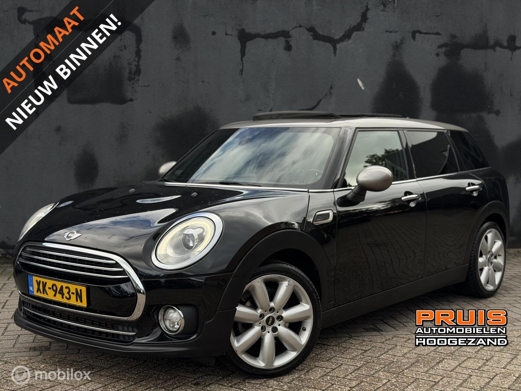 Mini Clubman 1.5 Cooper Chili -PANO-LED-H/K-NAVI-STOELV-, Auto's, 136 pk, Gebruikt, Automatische klimaatregeling, Zwart