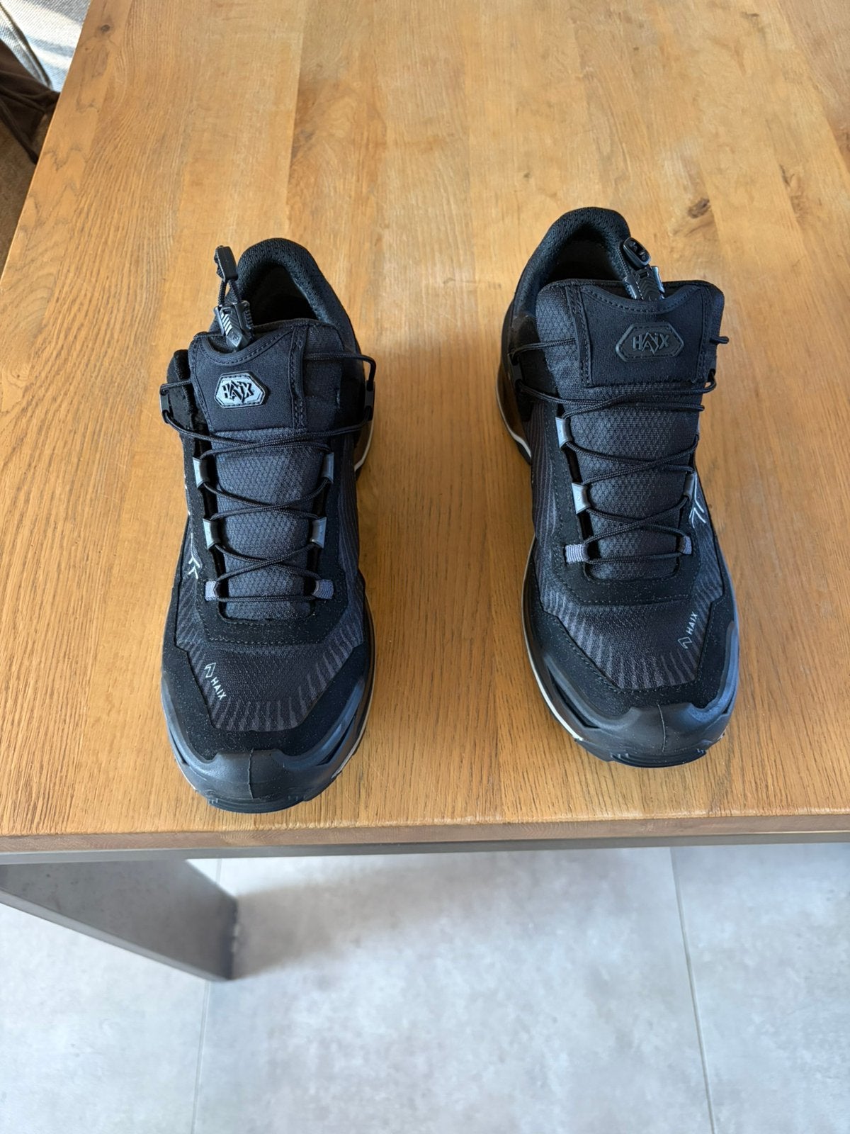 Haix wandelschoen, Ophalen of Verzenden, Zo goed als nieuw, Zwart, Wandelschoenen of Bergschoenen