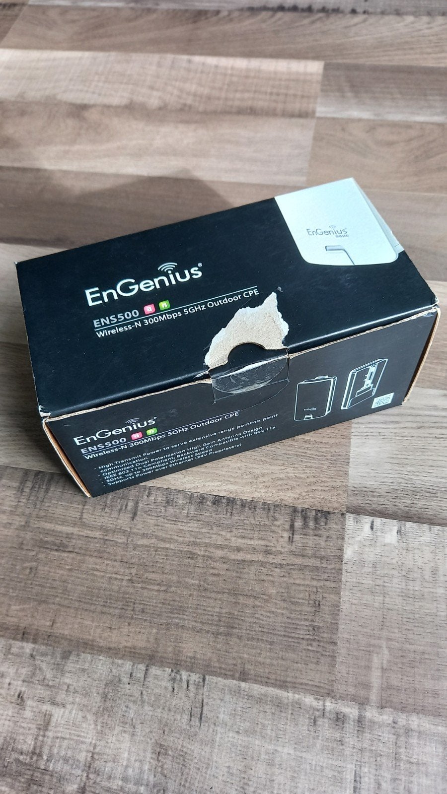 EnGenius ENS500 Wireless 5GHz Outdoor CPE, Ophalen of Verzenden, Nieuw, EnGenius