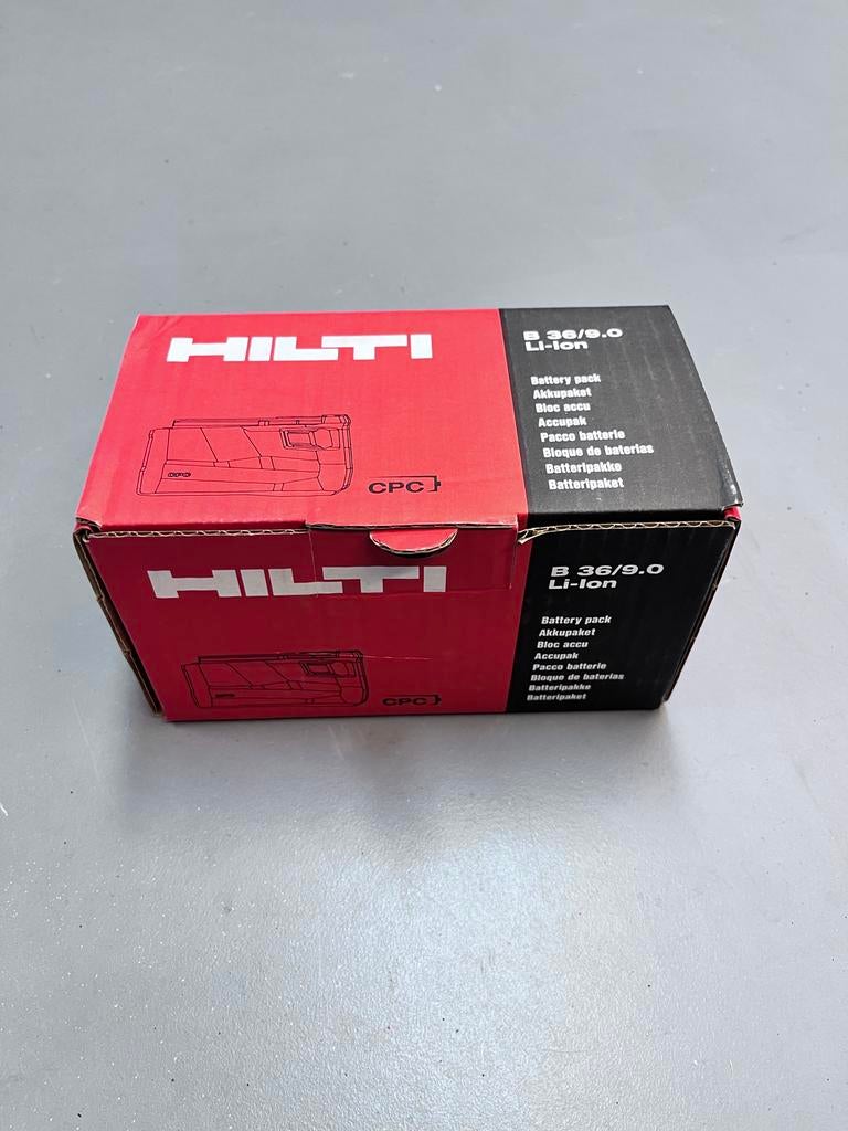 Hilti B 36/9.0 Li-ion Accu - Nieuw in doos, Ophalen, Nieuw