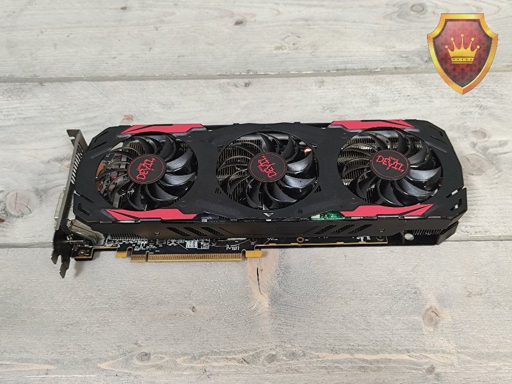 PowerColor Red Devil Radeon RX 480 8GB OC, Computers en Software, Videokaarten, PCI-Express 3, Gebruikt, HDMI, Ophalen of Verzenden