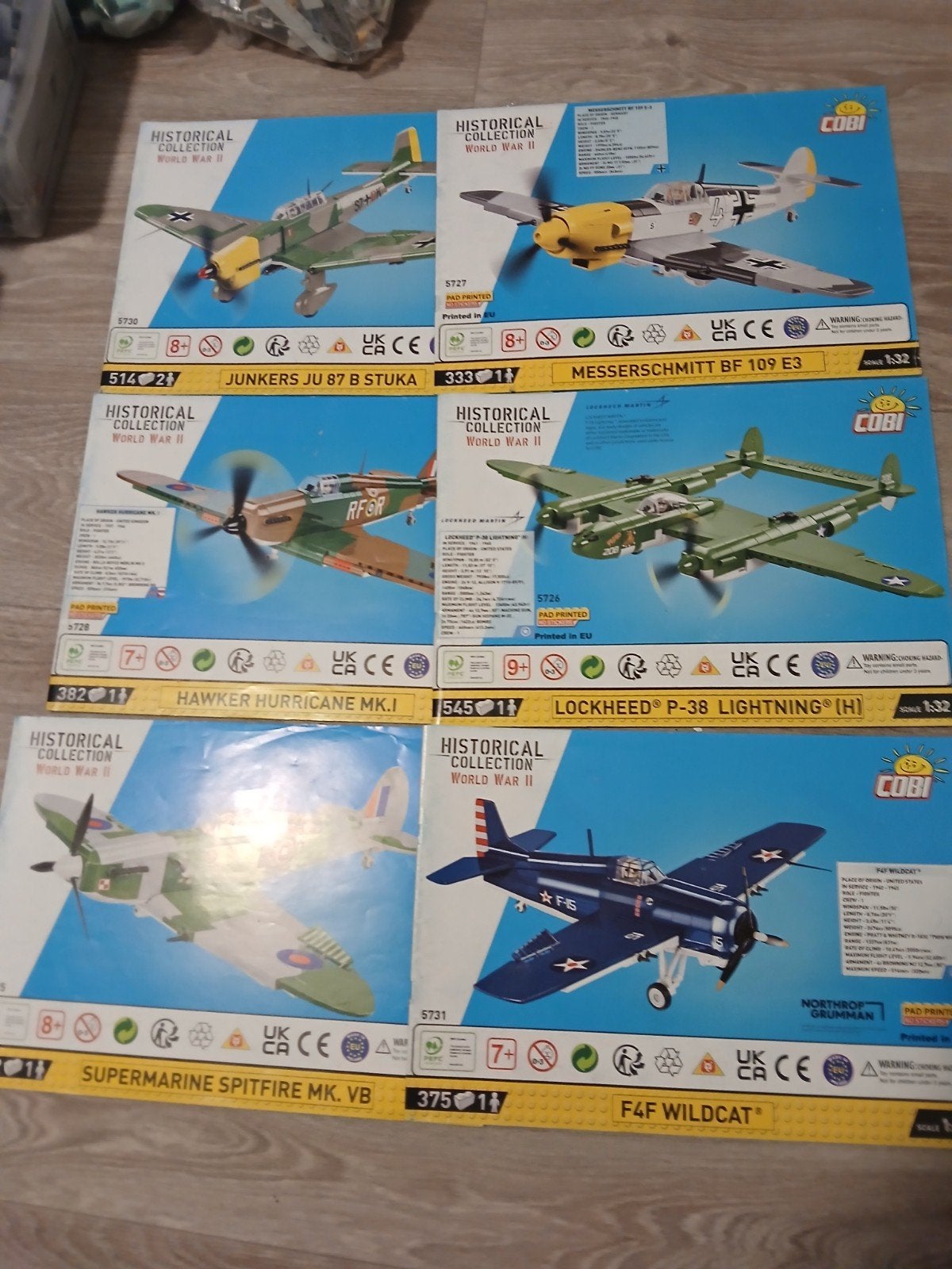 Cobi Vliegtuig Bouwpakketten - Diverse Modellen, Zo goed als nieuw, Groter dan 1:72, Vliegtuig, Ophalen