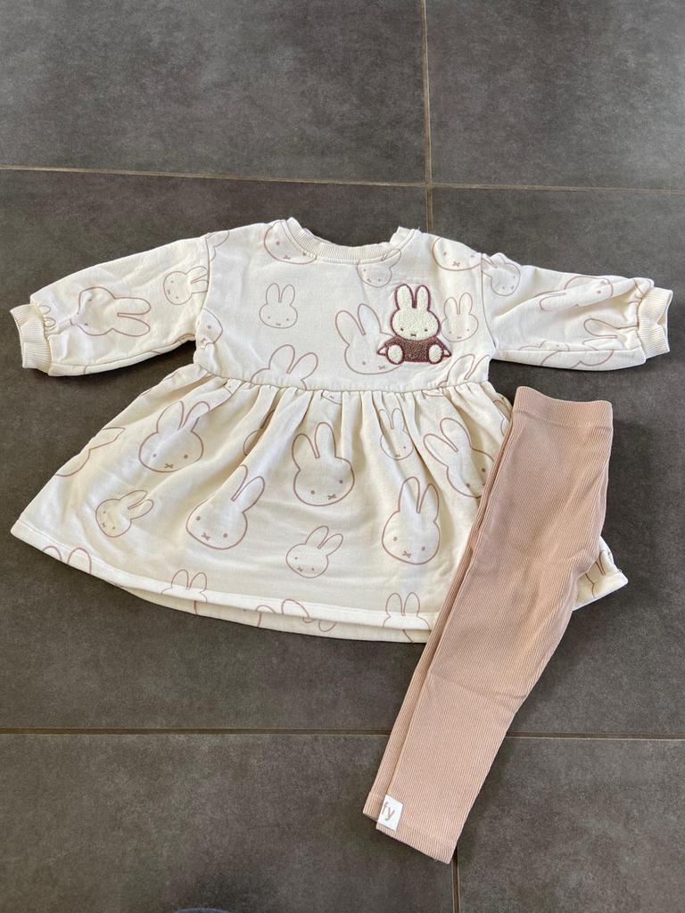 Leuk next setje Miffy/Nijntje maat 92, Kinderen en Baby's, Verzenden, Zo goed als nieuw, Meisje, Setje