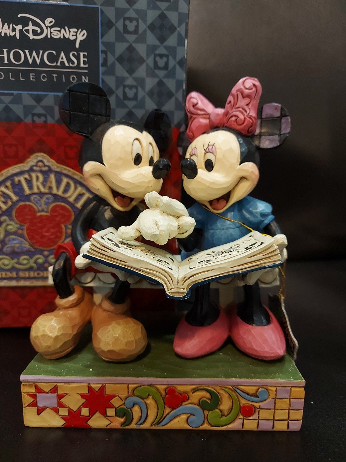 Jim Shore Retired Disney Traditions Mickey Mouse 85years, Ophalen of Verzenden, Mickey Mouse, Zo goed als nieuw, Beeldje of Figuurtje