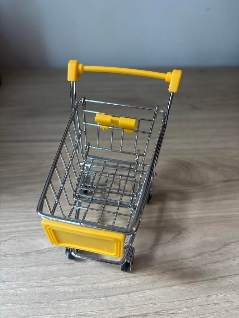 Miniatuur winkelwagentje - Speelgoed of decoratie, Ophalen, Nieuw