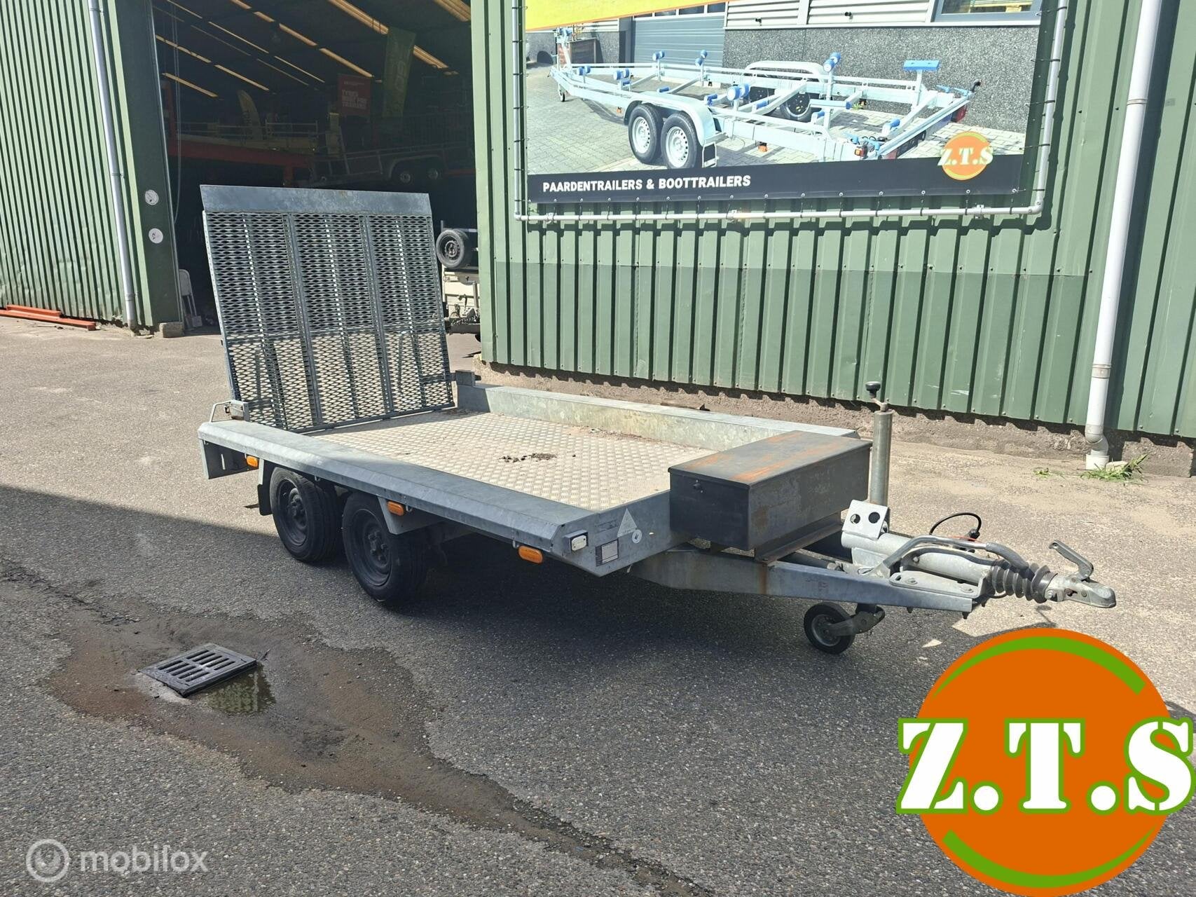 Hapert Machinetransporter 3500 kg, Gebruikt