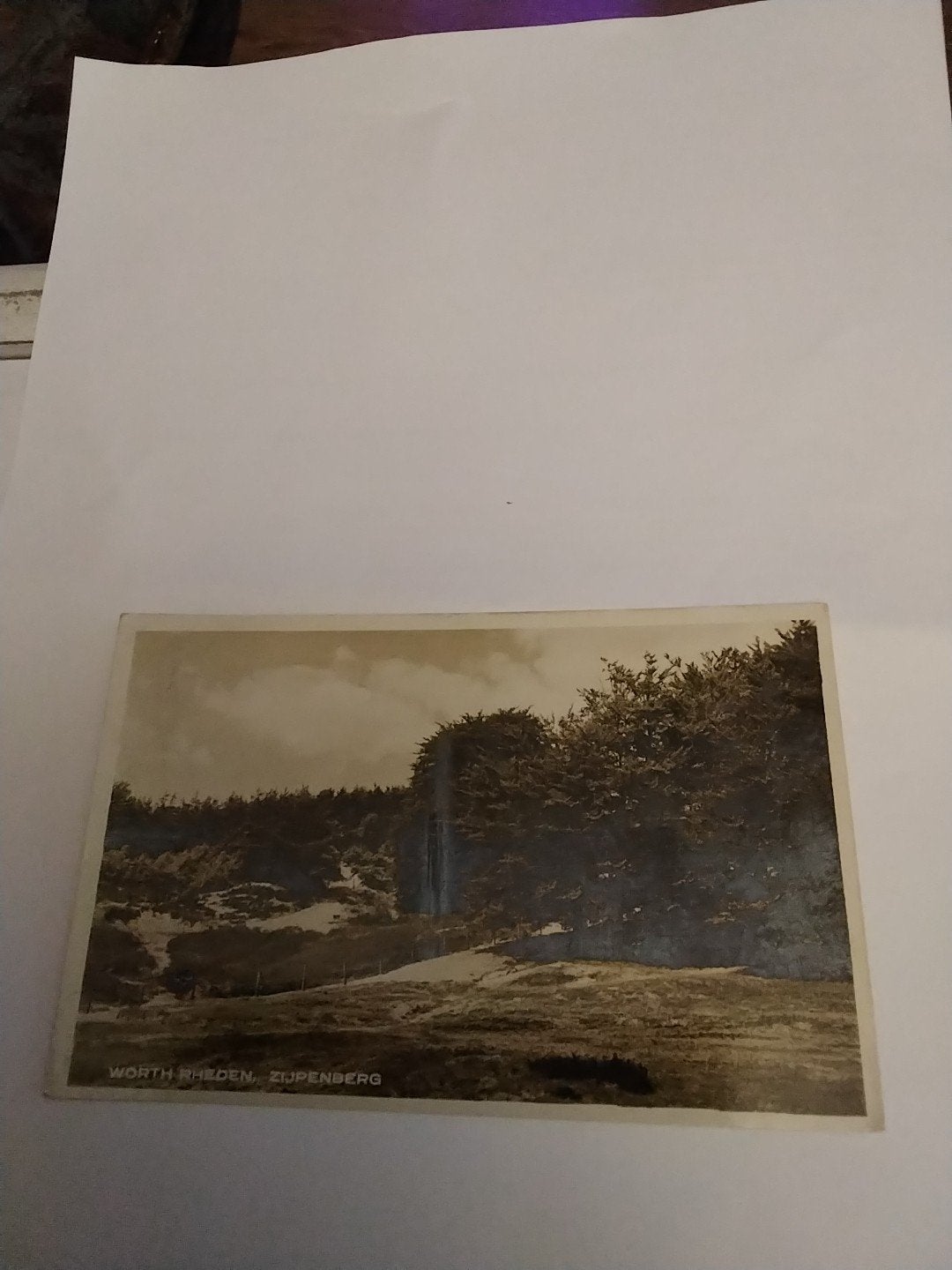 Oude ansichtkaart Worth-Rheden, Zupenberg (1934), Ophalen of Verzenden