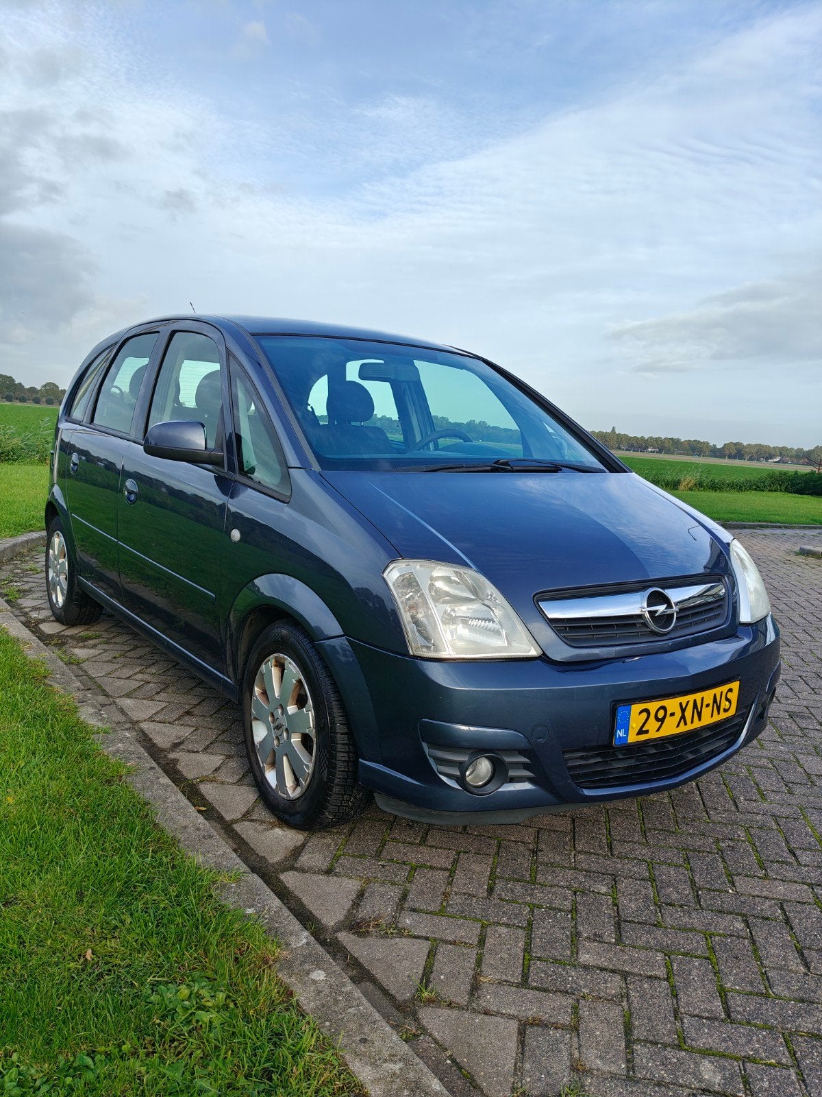 Opel Meriva 1.6-16V Temptation Airco Bj:2007 NAP! Cosmo, Auto's, Voorwielaandrijving, 15 km/l, 4 cilinders, Origineel Nederlands
