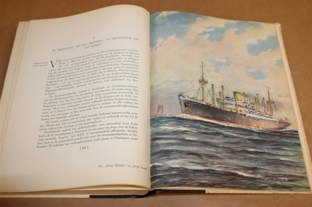 Halve Eeuw Paketvaart 1891-1941 — Scheepvaart Gedenkboek, Verzamelen, Gebruikt, -, -, Ophalen of Verzenden