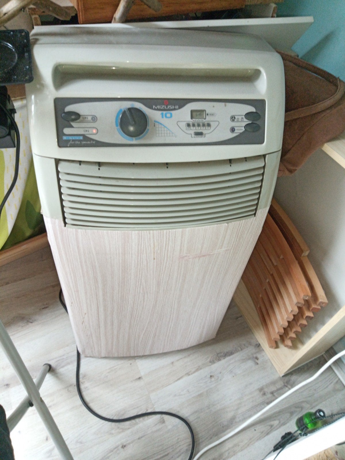 Mizushi 10 Mobiele Airco - Koelen en Ontvochtigen, Witgoed en Apparatuur, Ophalen, Gebruikt, Minder dan 60 m³, 3 snelheden of meer
