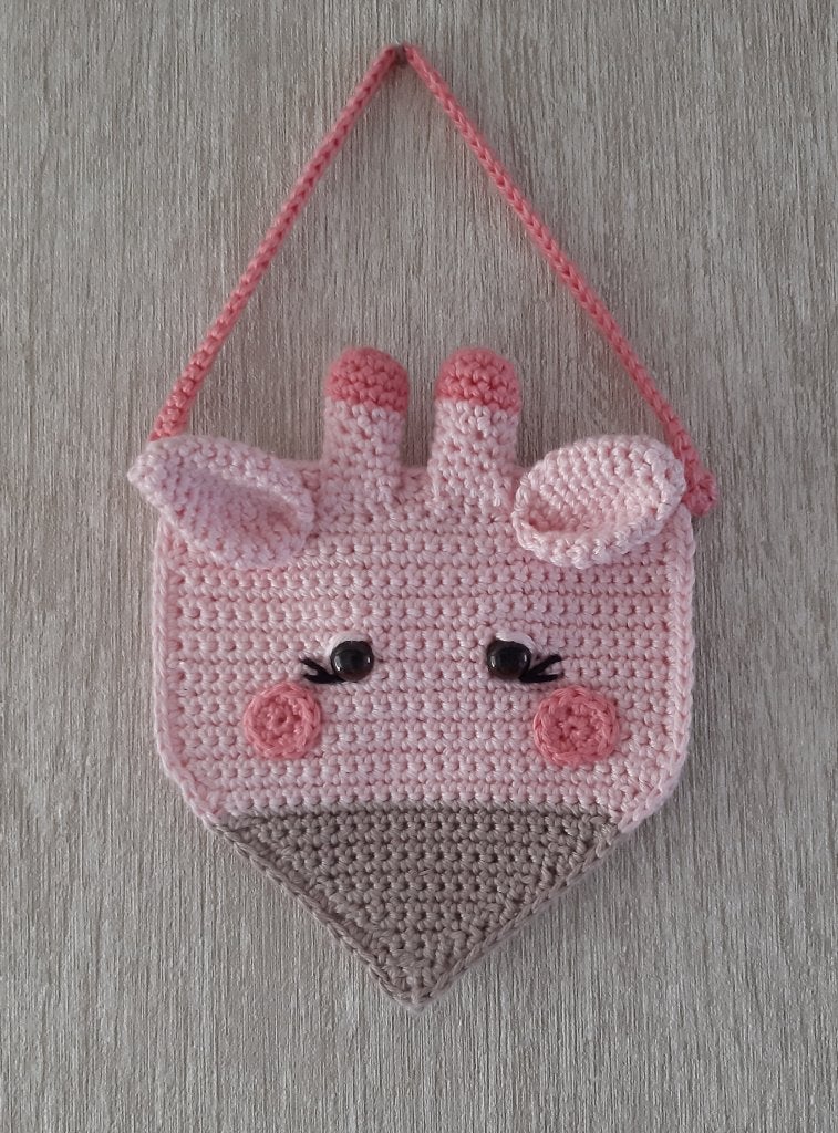 nieuw-wandhanger giraf ...schatttig, Ophalen of Verzenden, Nieuw, Handgemaakt, Wanddecoratie