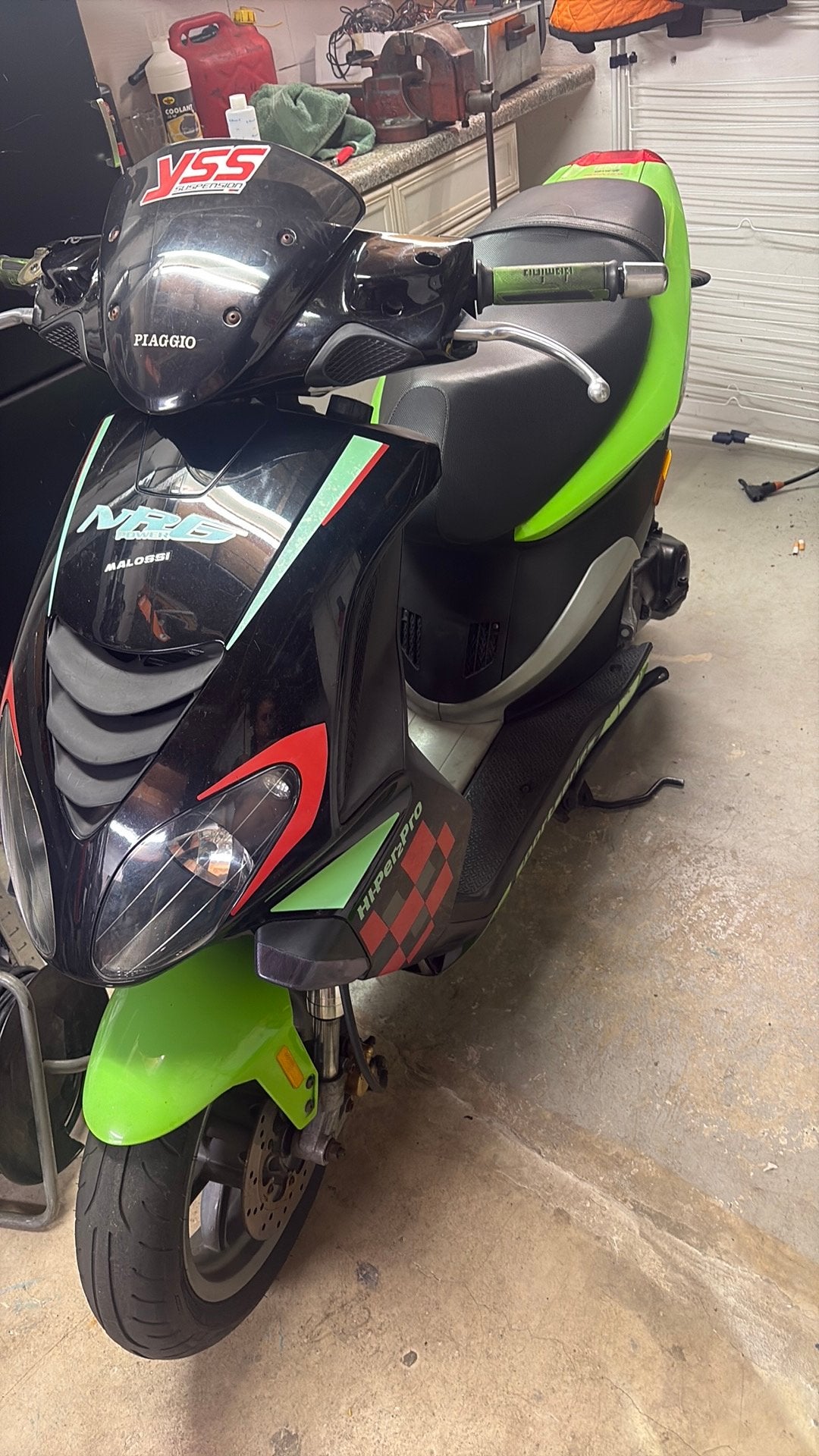Piaggio NRG, Ophalen, Tweetakt, Overige modellen, 70 cc