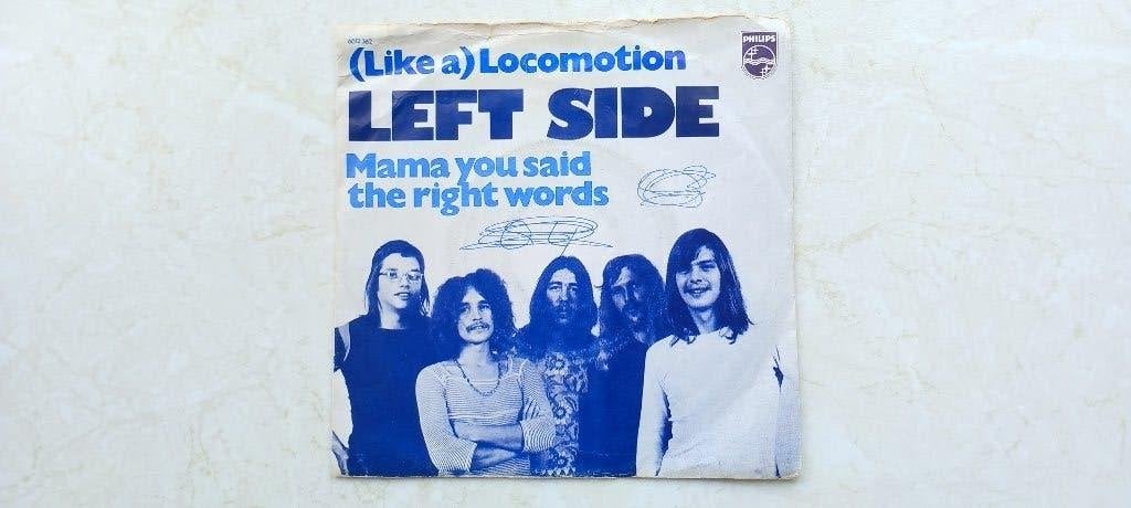 LEFT SIDE  /  ( like a ) locomotion  1973, Cd's en Dvd's, Vinyl Singles, Gebruikt, Pop, Ophalen of Verzenden