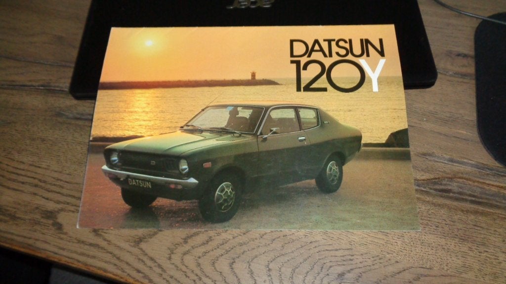 Folder  DATSUN  120Y, Verzenden, Nieuw, Overige merken