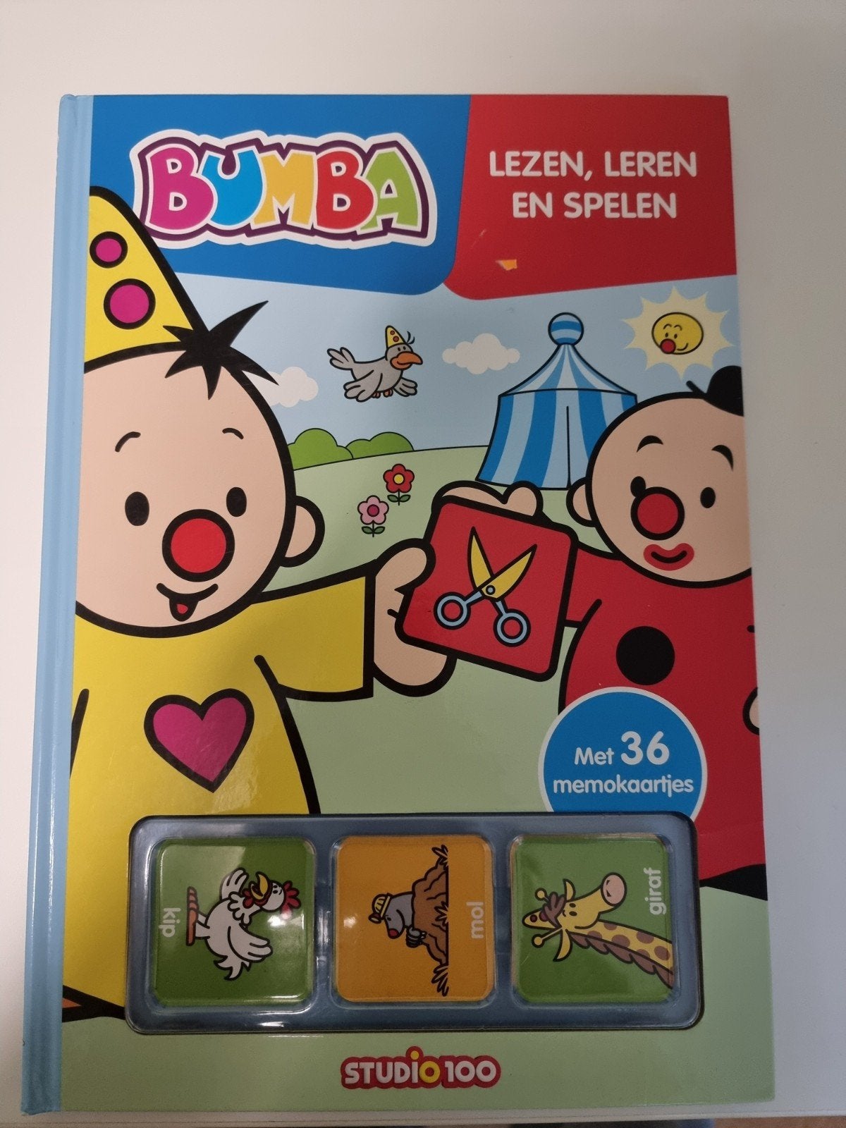 bumba boek lezen leren en spelen, Ophalen of Verzenden, 10 tot 50 stukjes, Gebruikt