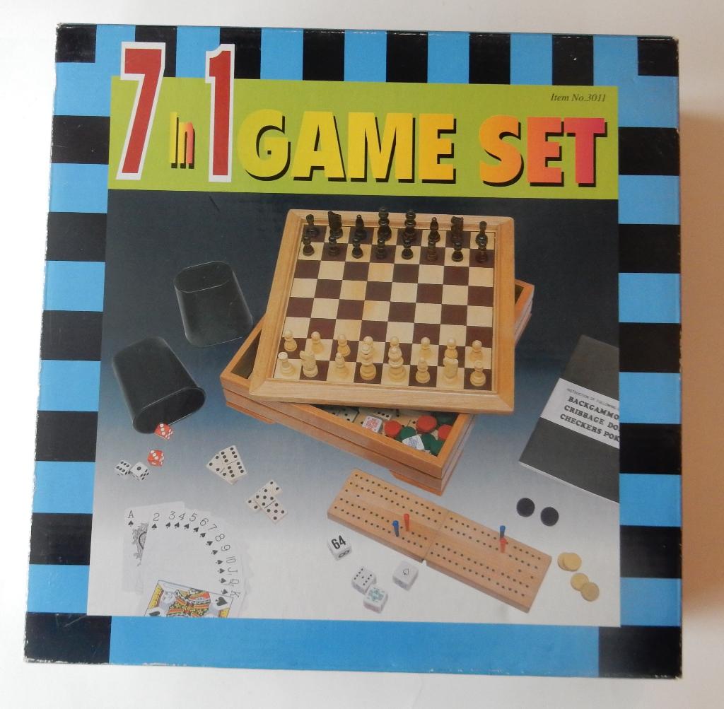 Spellendoos 7 in 1, Ophalen of Verzenden, Zo goed als nieuw