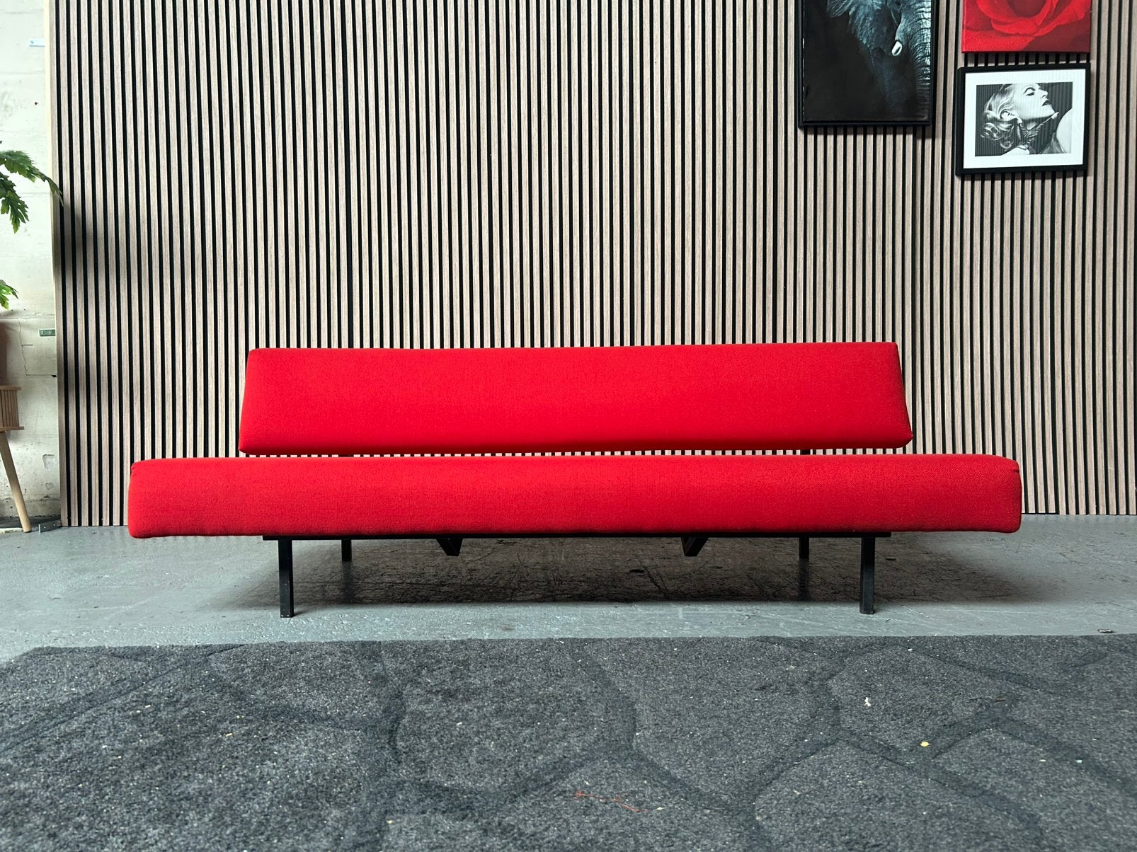 GRATIS LEVERING Martin Visser Slaapbank  190X71 GEREINIGD