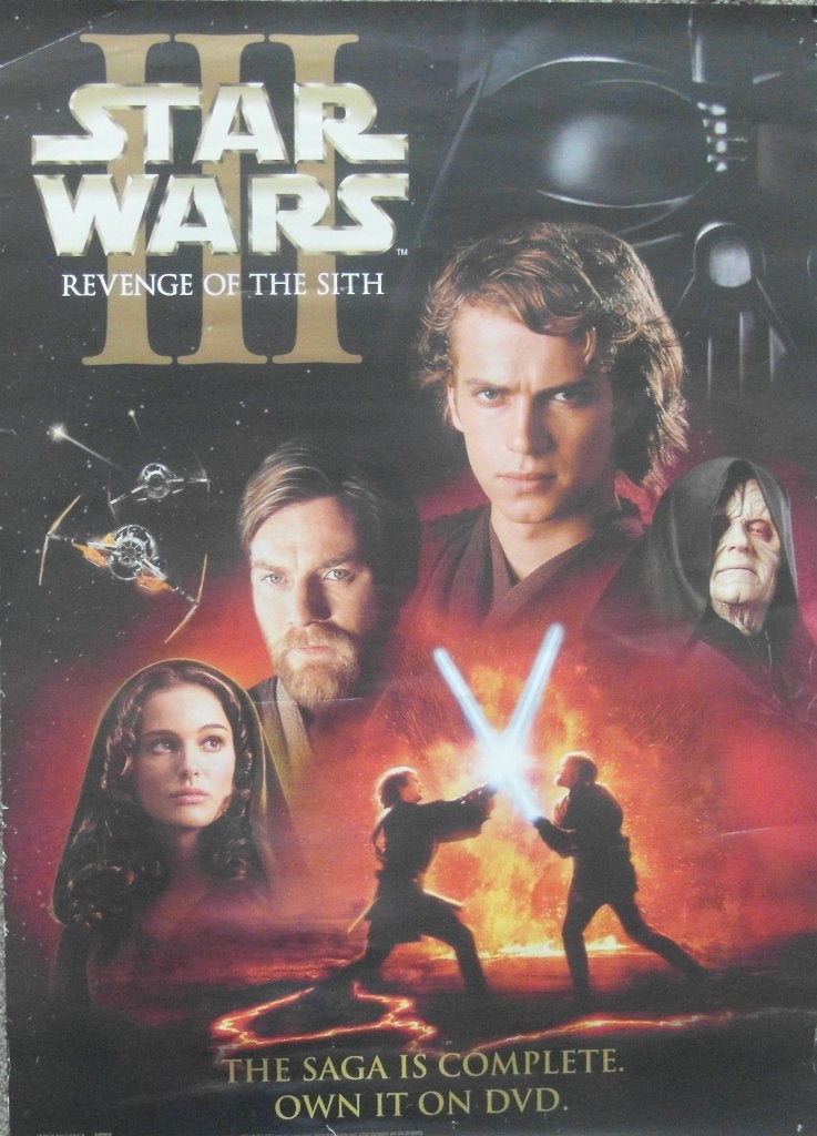 Star Wars Revenge of the Sith, Verzamelen, Ophalen of Verzenden, Gebruikt, Boek of Poster