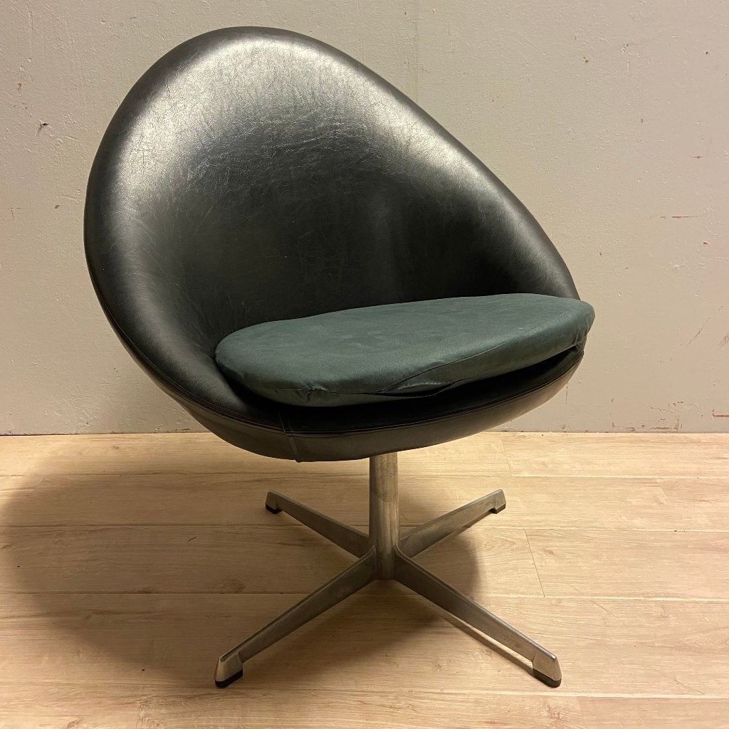 Jaren 50 60 fauteuiltje little egg door Pastoe, Minder dan 50 cm, Gebruikt, Fauteuil, Pastoe