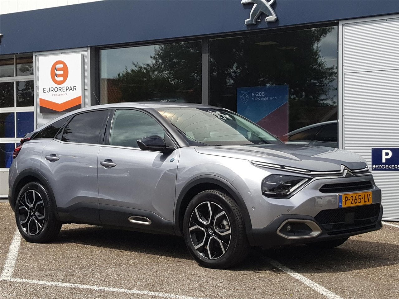 Citroën Ë-C4 EV 50kWh 136pk Feel Pack Apple Carplay & Andr, Auto's, Gebruikt, Zilver of Grijs, Hatchback, 28 min