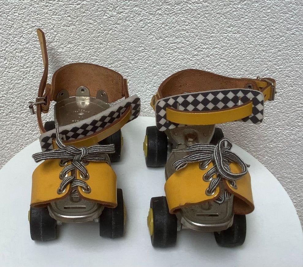 retro Germina rolschaatsen (verstelbaar), Ophalen of Verzenden, Verstelbaar, Zo goed als nieuw