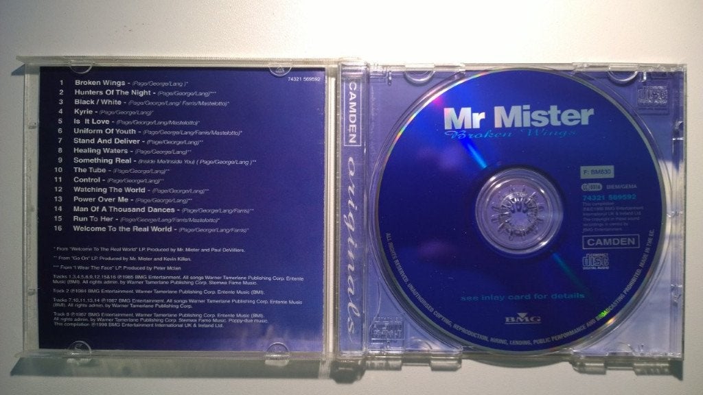 Mr. Mister - Broken Wings, Ophalen of Verzenden, Zo goed als nieuw, Poprock, Album