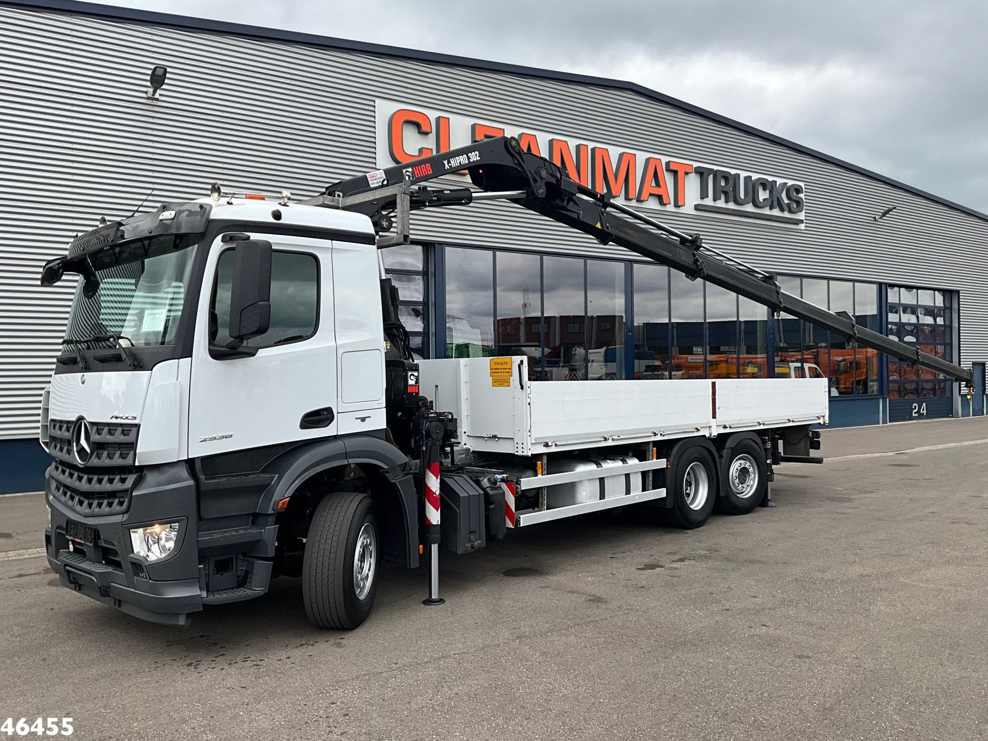 Mercedes-Benz Arocs 2536 Euro 6 Hiab 30 Tonmeter laadkraan, Automaat, Parkeercamera, Euro 6, 360 pk