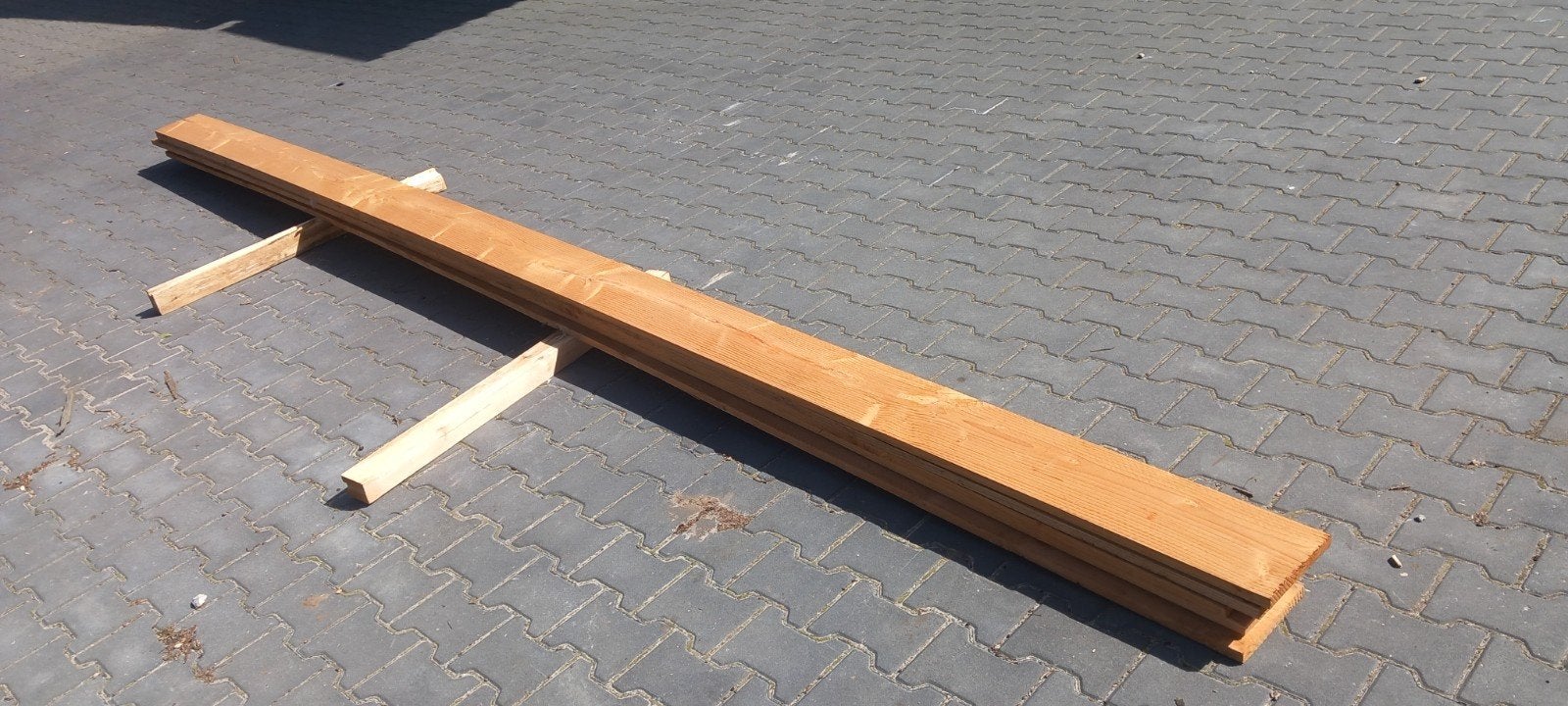nieuwe douglas planken van 5 meter, Doe-het-zelf en Verbouw, Hout en Planken, Ophalen, Minder dan 25 mm, Nieuw, Plank