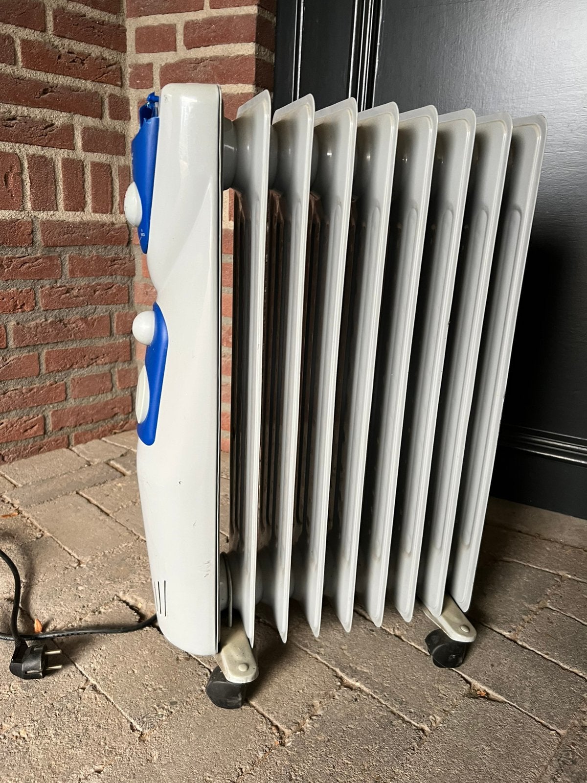 2x olie gevulde elektrische radiator, verwarming, Ophalen, 30 tot 80 cm, Gebruikt, Radiator