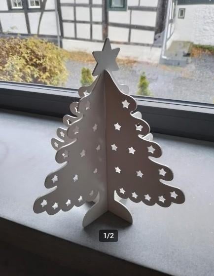 houten kerstboompje, Diversen, Kerst, Ophalen of Verzenden, Gebruikt
