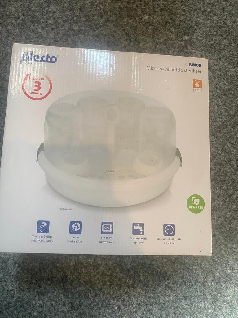 Flessen sterilizator, Ophalen of Verzenden, Nieuw, Sterilisator
