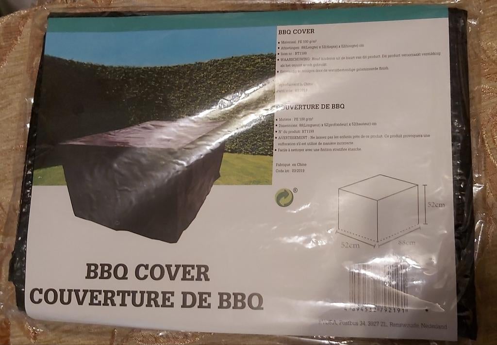 BBQ COVER nieuw ongeopend verpakking, Ophalen, Nieuw