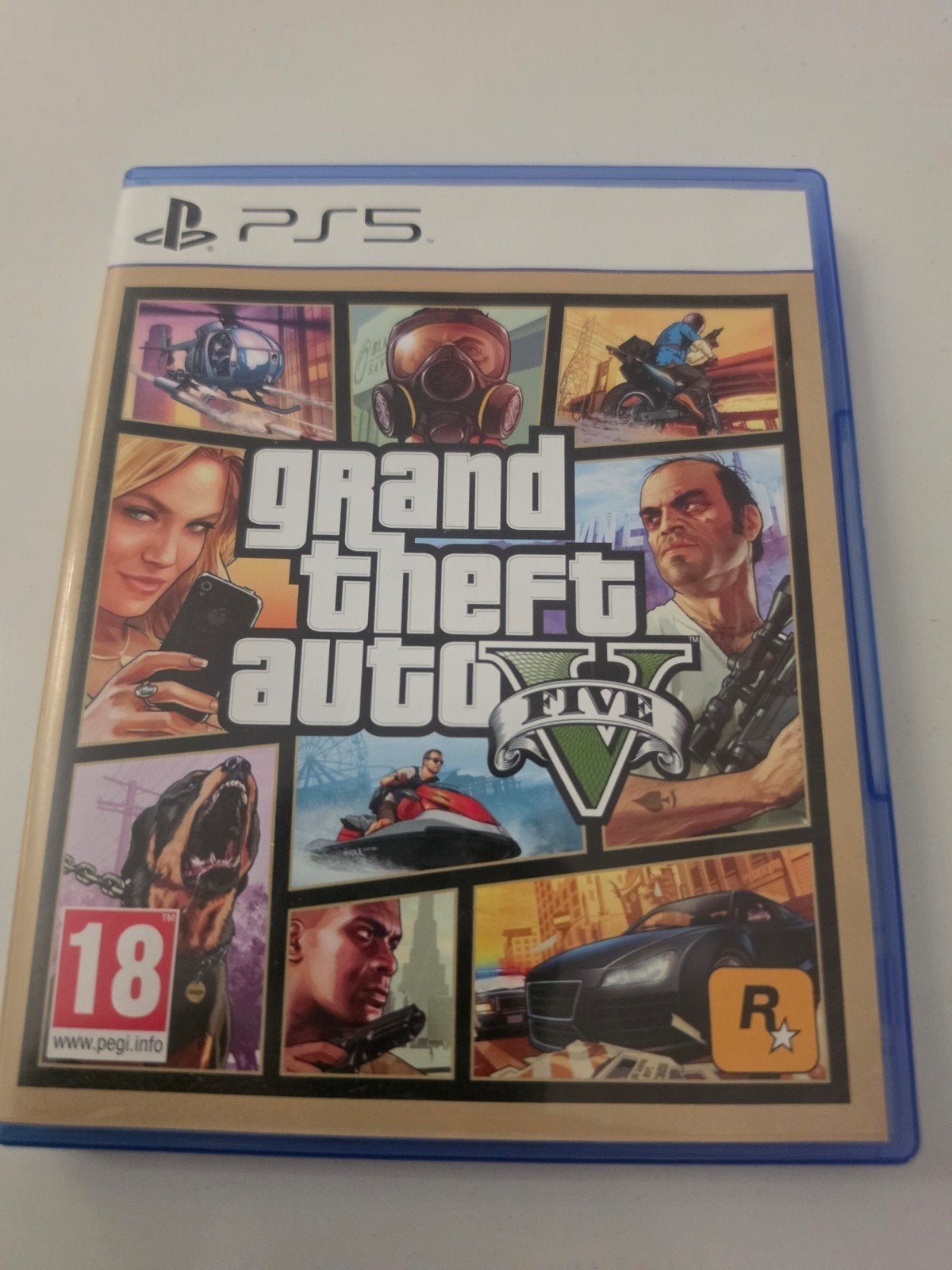 Grand Theft Auto V (GTA 5)  voor Playstation 5 Lees Goed, Avontuur en Actie, Online, Vanaf 18 jaar, 1 speler