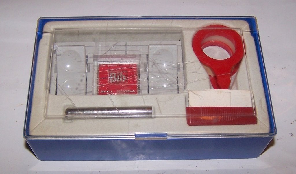 Vintage BIB tape splicer/repair set. Izgs/zeldzaam., Ophalen of Verzenden, Overige merken