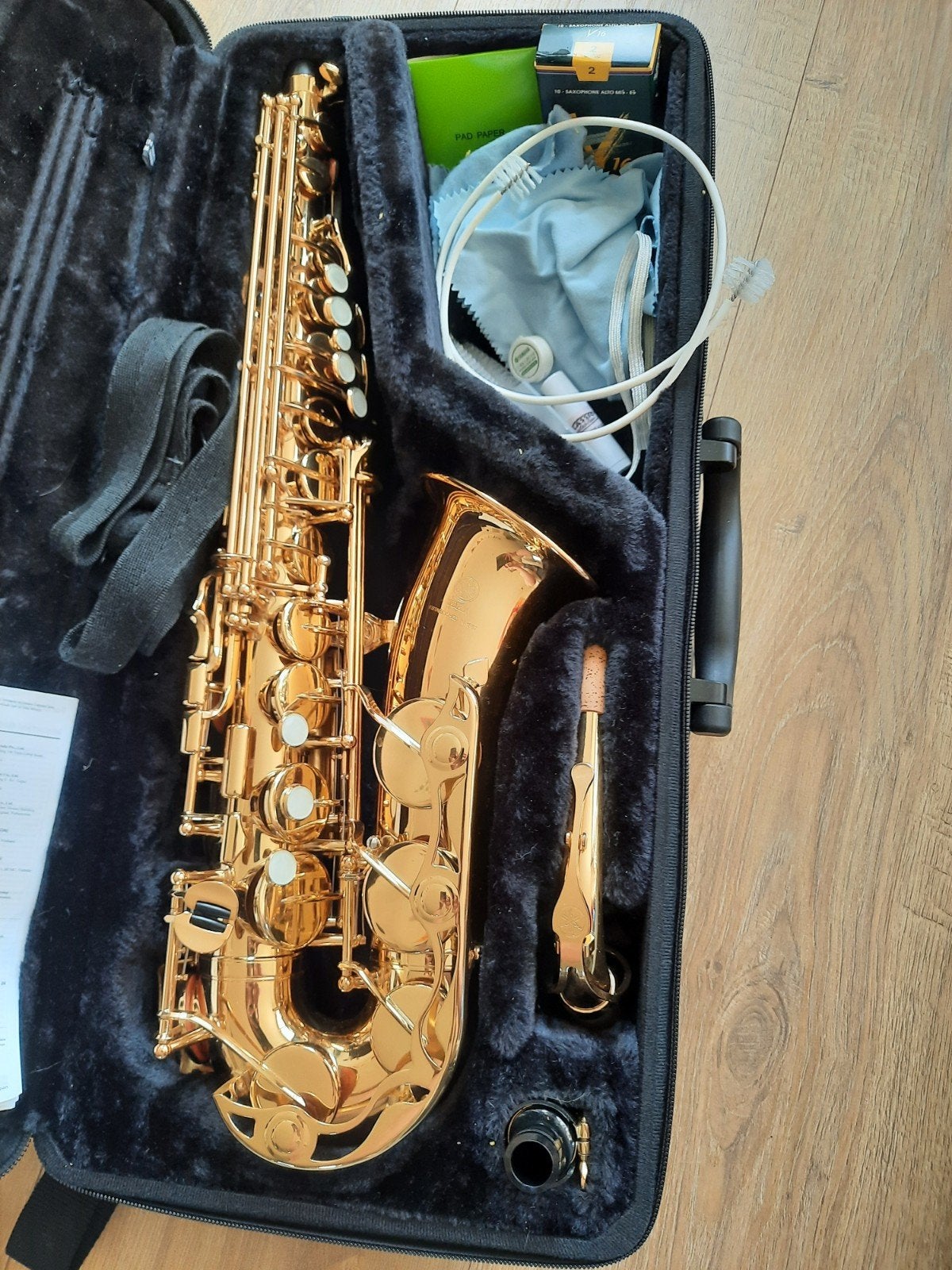 Yamaha YAS 280 alt saxofoon, Muziek en Instrumenten, Ophalen of Verzenden, Zo goed als nieuw, Alt