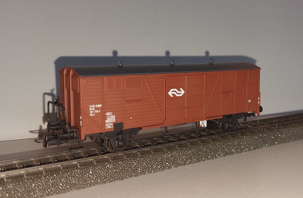 Artitec 20.165.07-04 - Europ goederenwagen van de NS in ovp, Overige merken, Gelijkstroom, Ophalen of Verzenden, NS