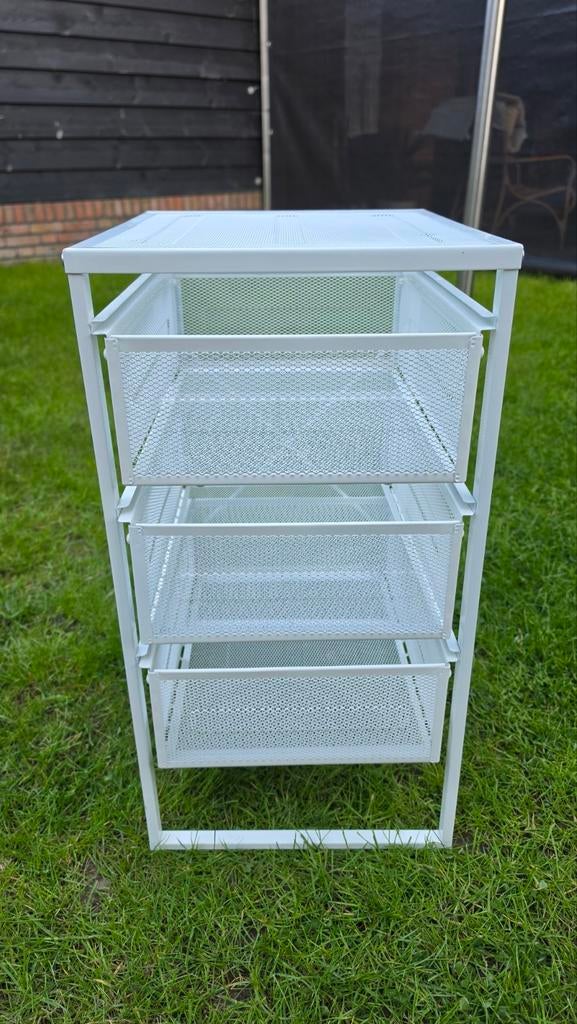 Ikea Lennart ladeblok wit - Handig en compact, Huis en Inrichting, Kasten | Ladekasten, Ophalen, Minder dan 50 cm, Gebruikt, Modern, Functioneel