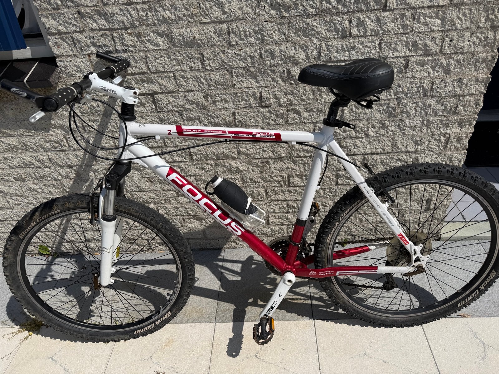 Focus Mountainbike - Wit/Rood - Goede Staat, Fietsen en Brommers, Fietsen | Mountainbikes en ATB, Gebruikt, Hardtail, 53 tot 57 cm
