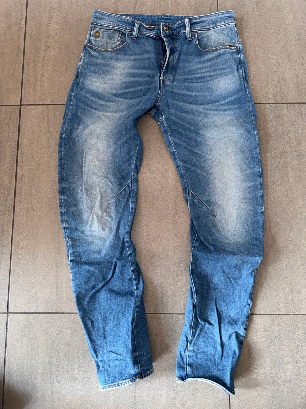 G-Star RAW Arc 3D Slim Jeans - W33 L32, Ophalen of Verzenden, Gedragen, Blauw, W33 - W34 (confectie 48/50)