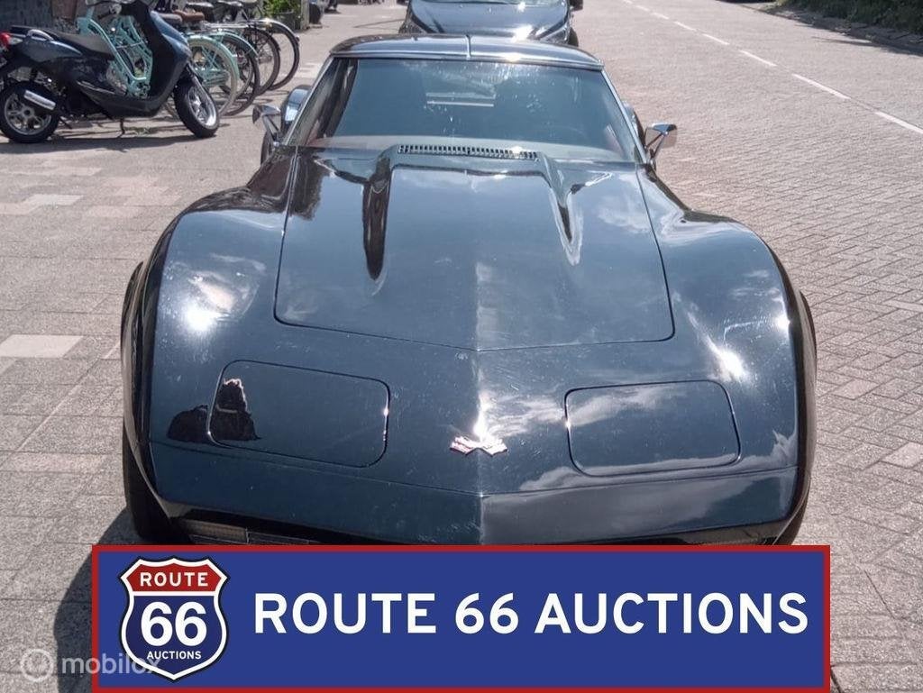 Chevrolet Corvette Stingray | 1974 | Route 66 Auctions, Overige carrosserieën, Chevrolet, Zwart, Bedrijf